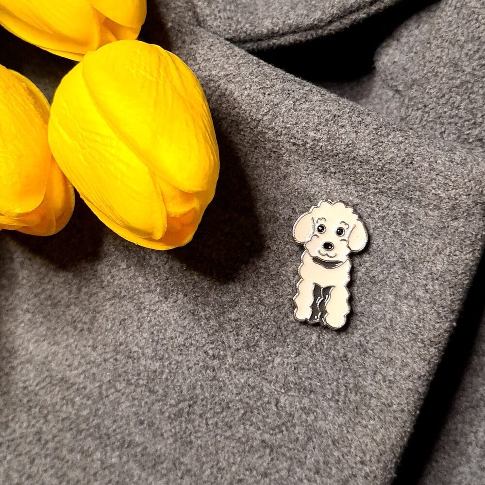 Pudla Bela - Pin Broš